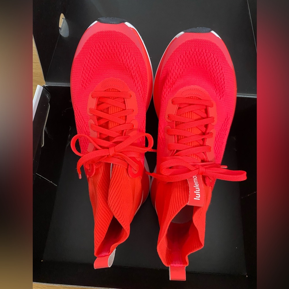 lululemon athletica orange Athletic Shoes